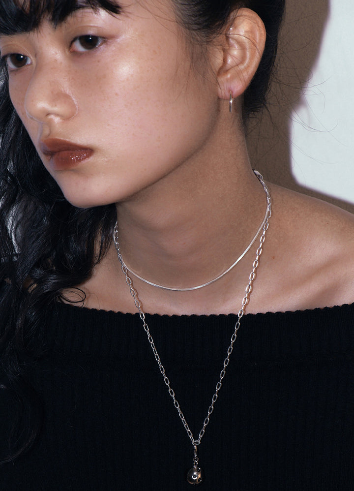 ニートフープピアス2（15mm/ SV) Teilen