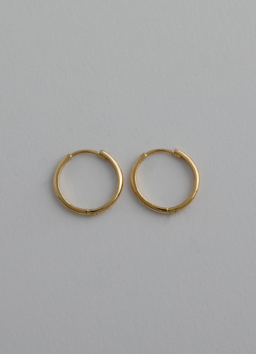 ニートフープピアス2（15mm /16KGP) Teilen