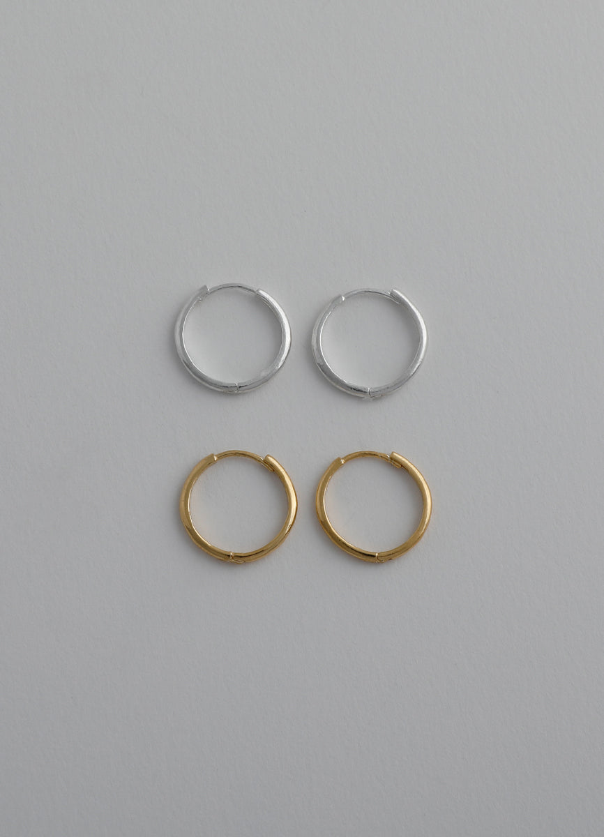 ニートフープピアス2（15mm/ SV) Teilen