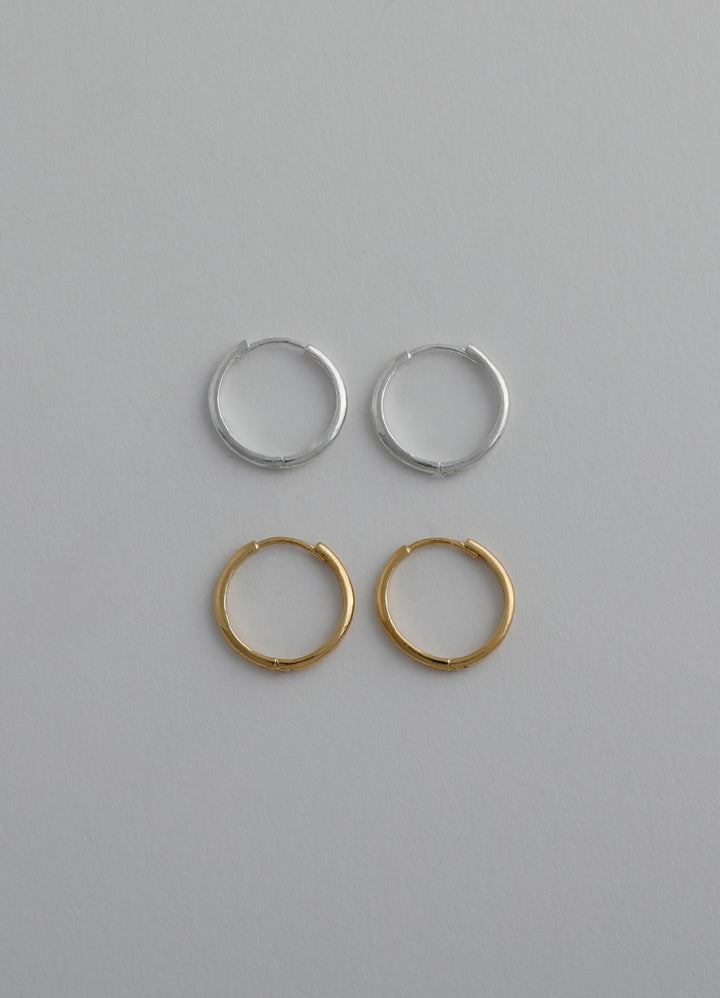 ニートフープピアス2（15mm/ SV) Teilen