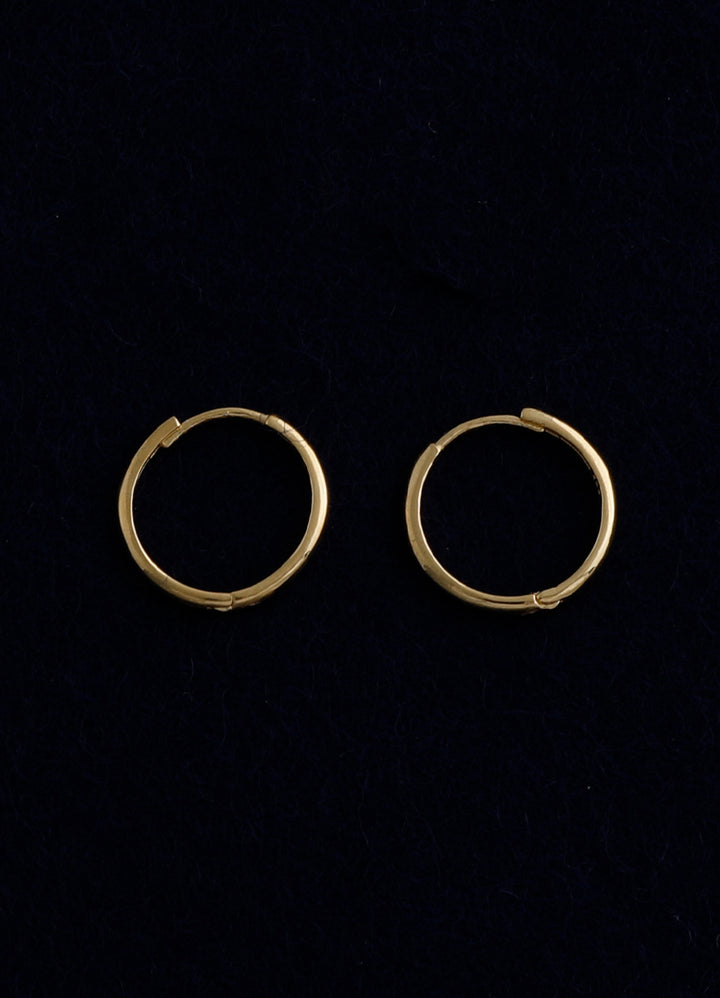 ニートフープピアス2（15mm /16KGP) Teilen