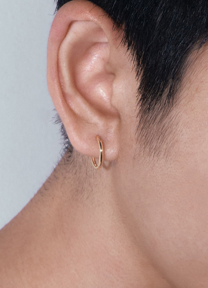 ニートフープピアス2（15mm /16KGP) Teilen