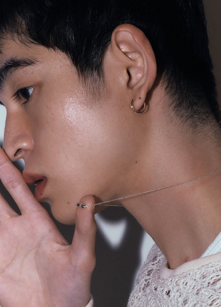 ニートフープピアス2（15mm /16KGP) Teilen