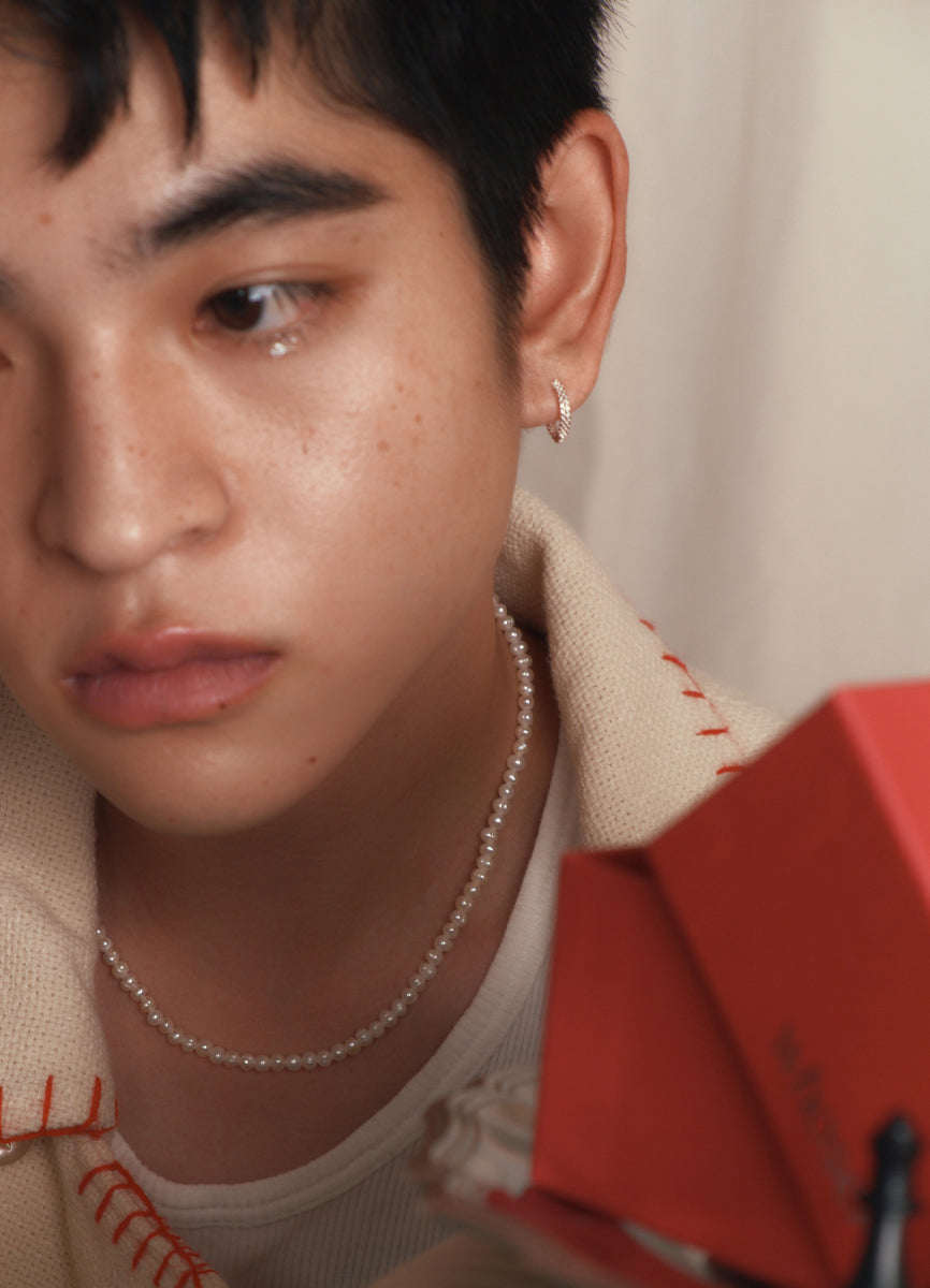 スターミニフープピアス (SV) Teilen