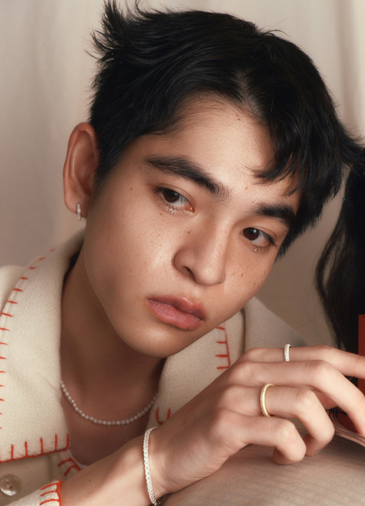 スターミニフープピアス (SV) Teilen