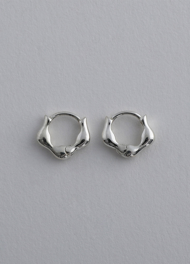 ピラーフープピアス (シルバー925) MATOI