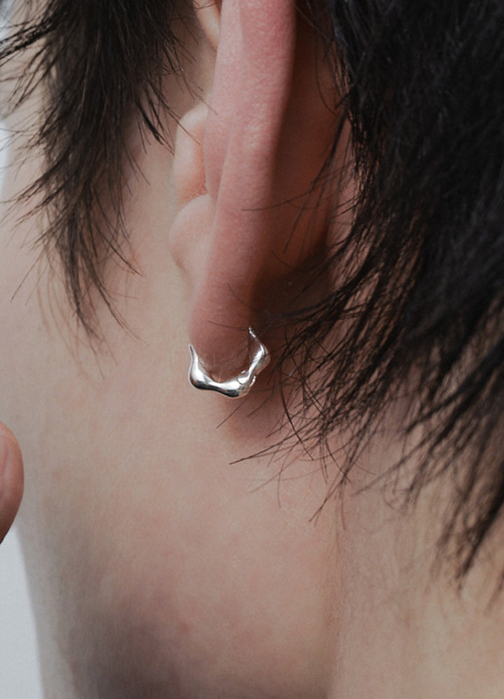 ピラーフープピアス (シルバー925) MATOI