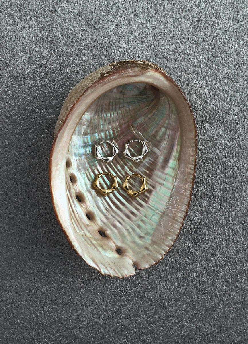 ピラーフープピアス (シルバー925) MATOI