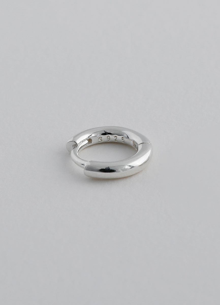サークルフープピアス 10mm (シルバー925) Teilen