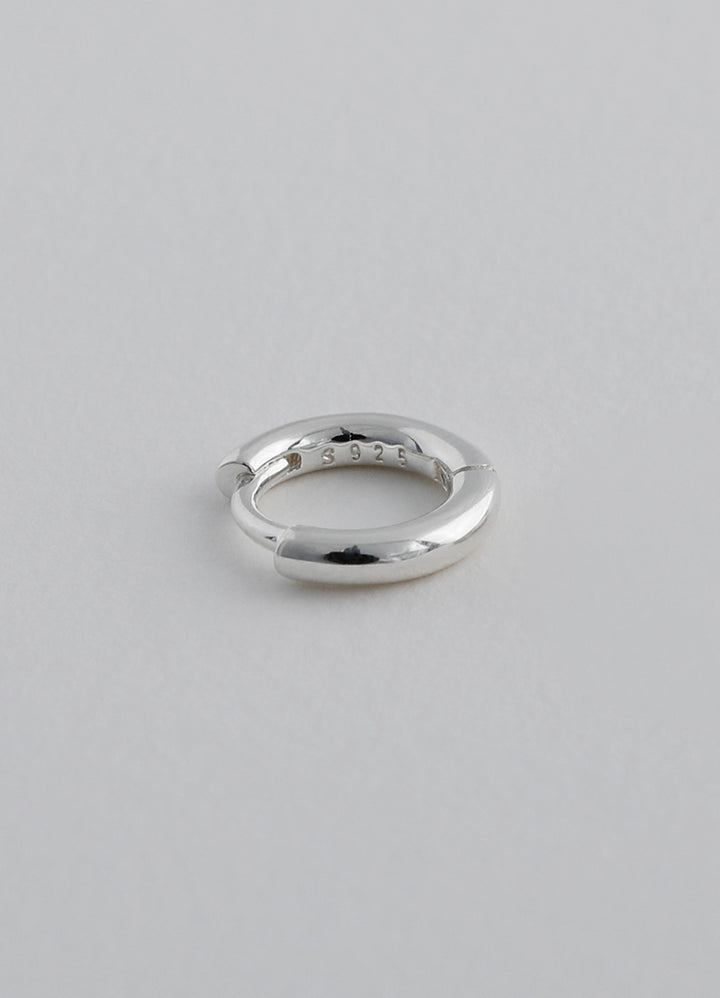 サークルフープピアス 10mm (シルバー925) Teilen