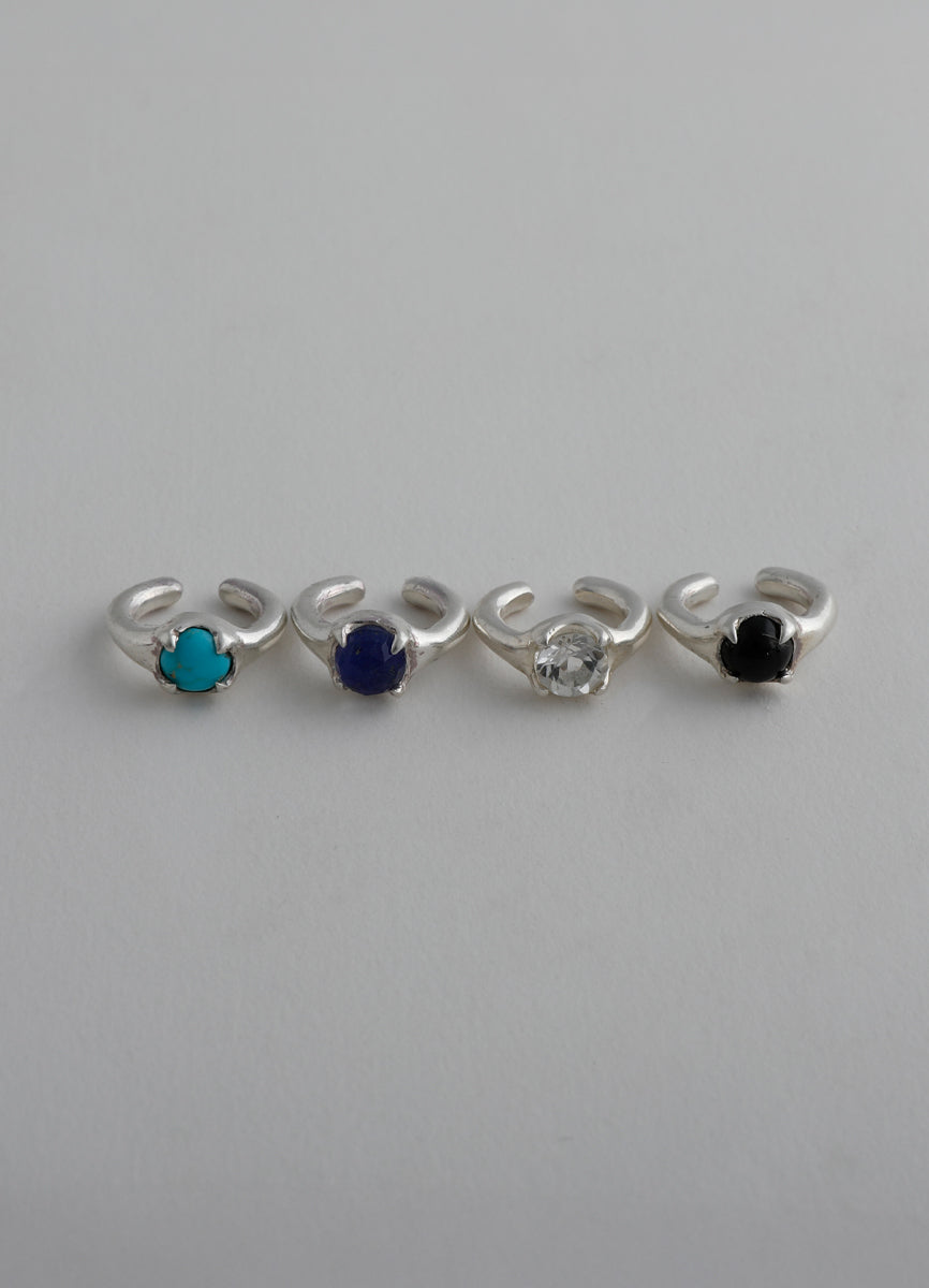 ストーンイヤーカフ (SV) Huk