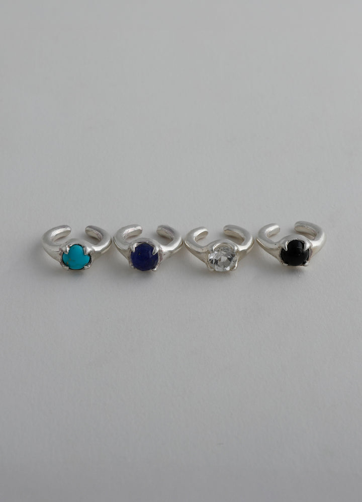 ストーンイヤーカフ (SV) Huk