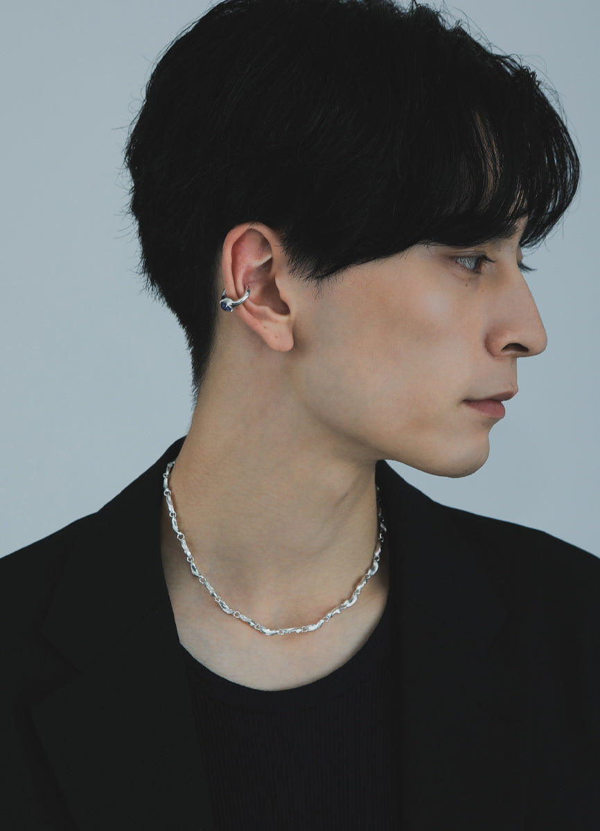 ストーンイヤーカフ (シルバー925) Huk