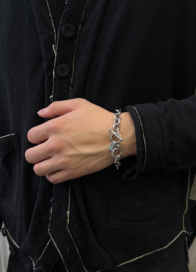 正規 チェーンブレスレット(ステンレス)| whoseA (フーシー アクセサリー