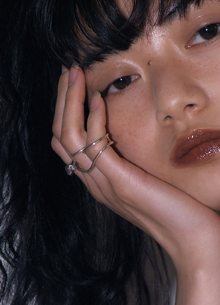 ヘリックスダブルリング (SV) Huk