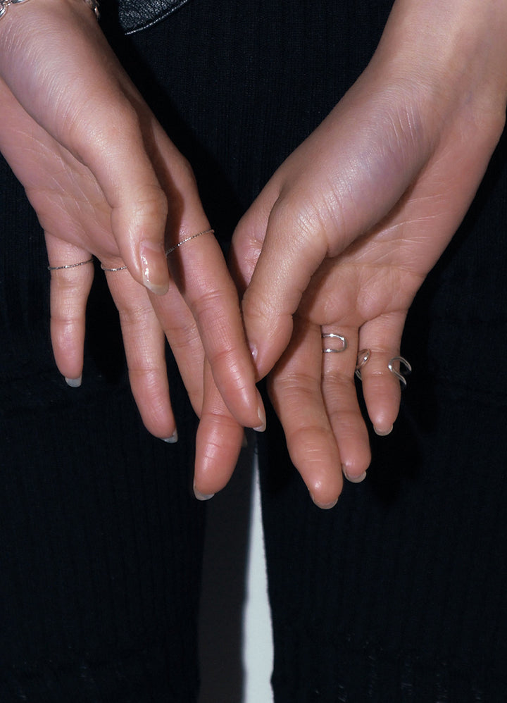 ヘリックスダブルリング (SV) Huk