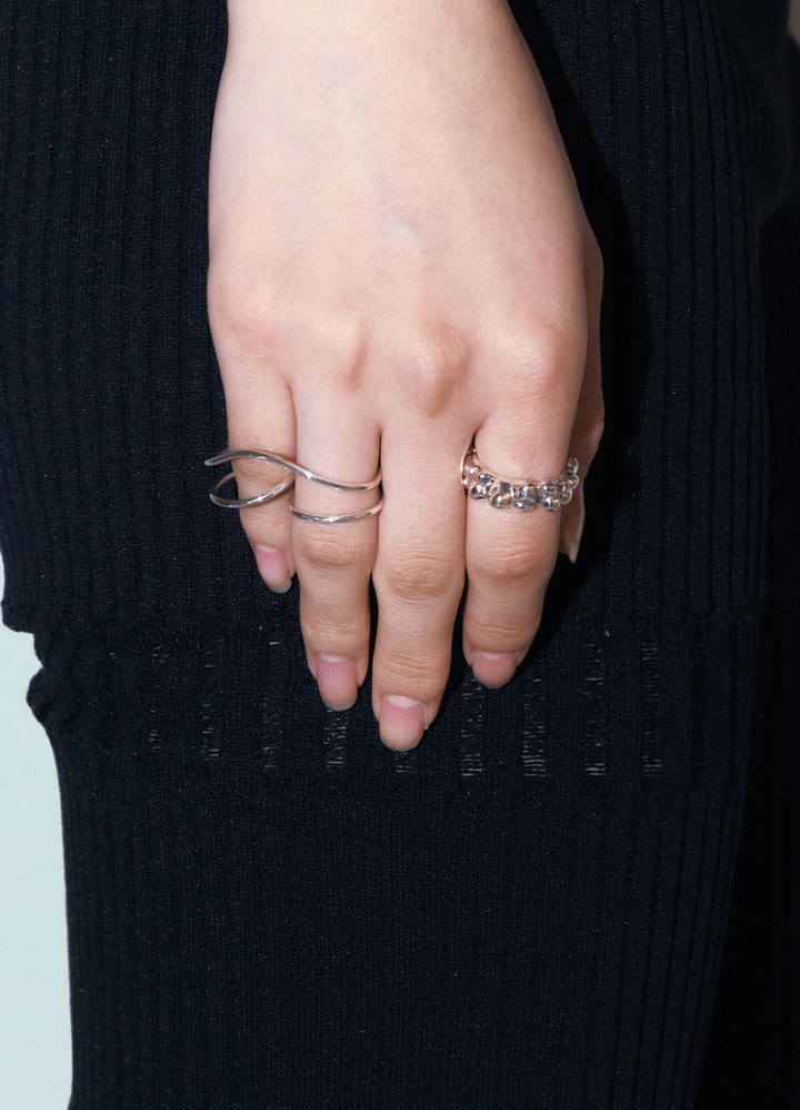 ヘリックスダブルリング (SV) Huk