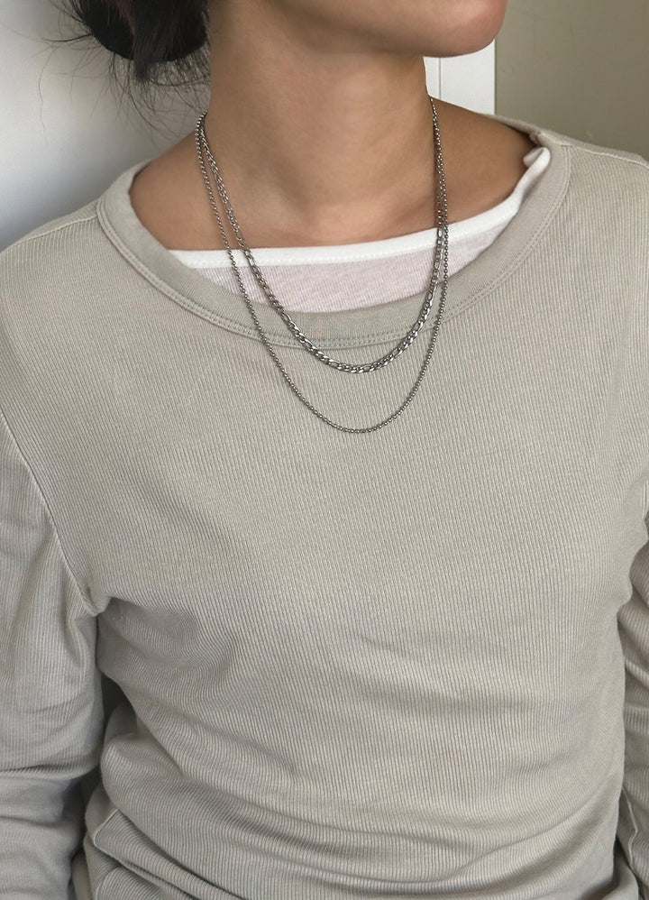 オムニディレクショナルネックレス(ステンレス)