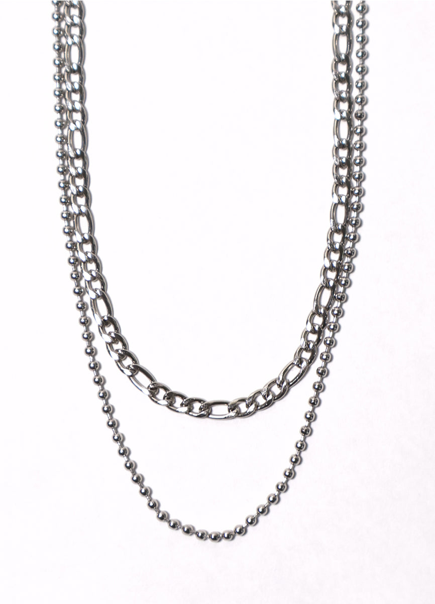 オムニディレクショナルネックレス(ステンレス)