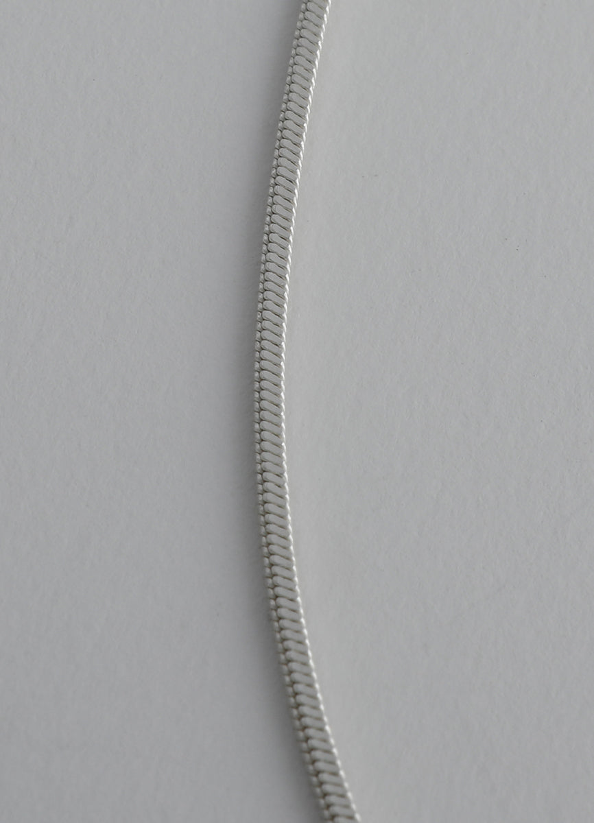 コネクションチェーンネックレス (SV) Huk