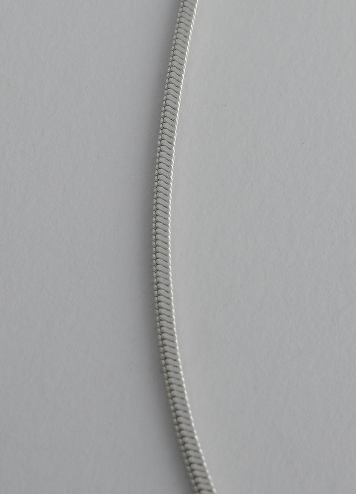 コネクションチェーンネックレス (SV) Huk