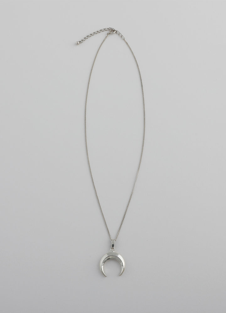ムーンネックレス (シルバー925) Huk