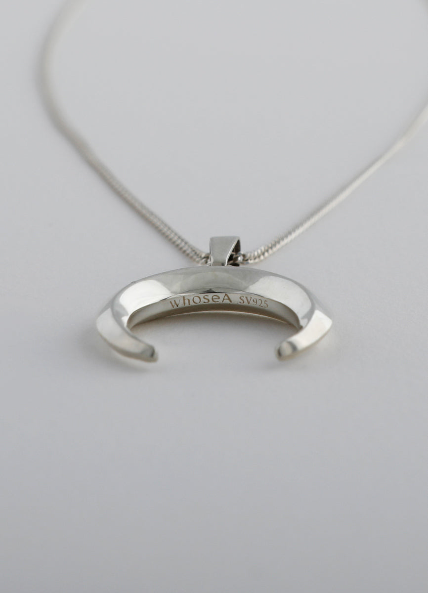 ムーンネックレス (シルバー925) Huk