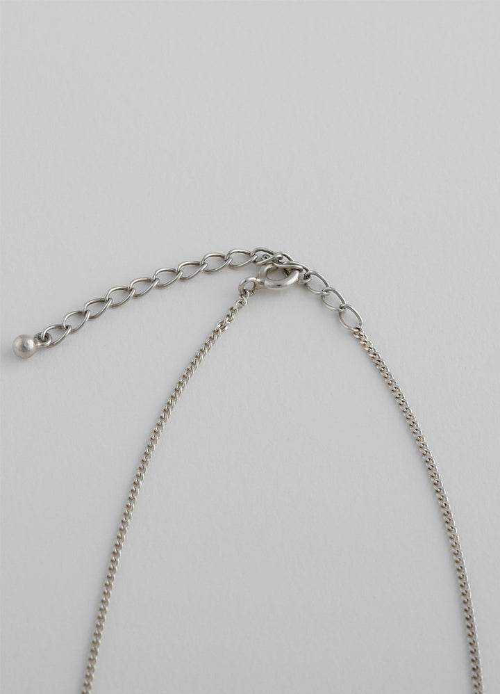 ムーンネックレス (シルバー925) Huk