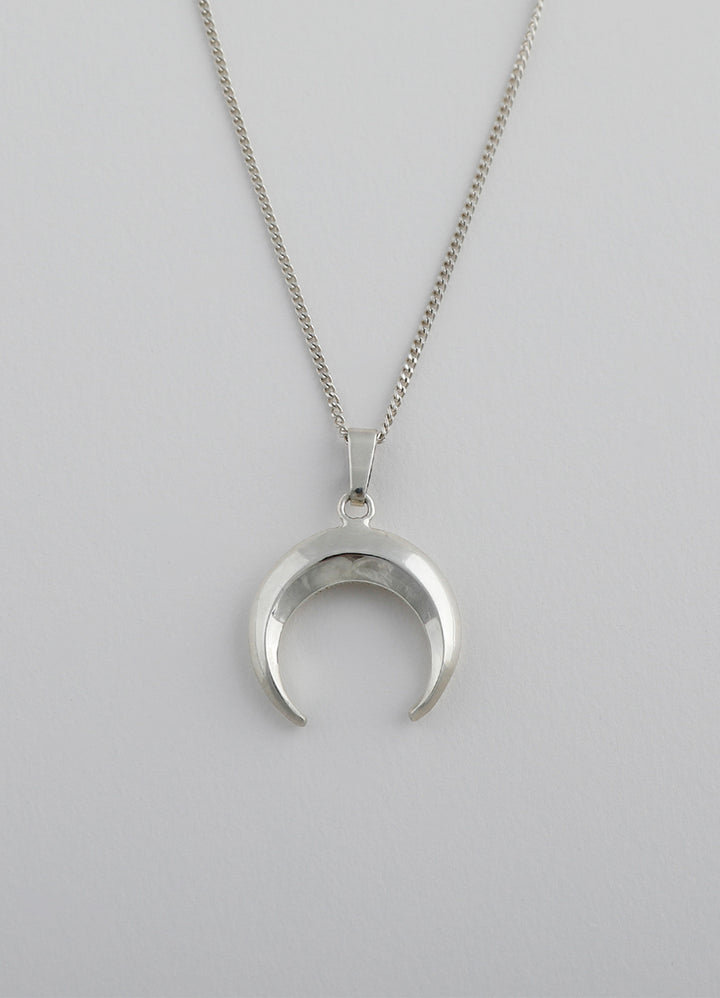 ムーンネックレス (シルバー925) Huk