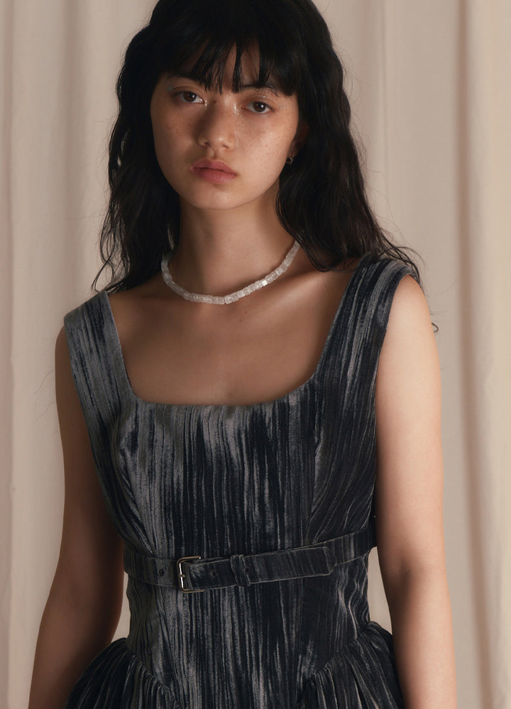 キューブストーンネックレス Toii