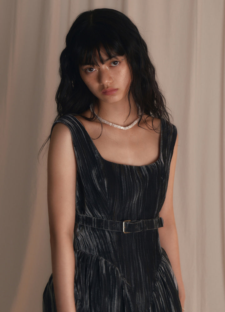 キューブストーンネックレス Toii