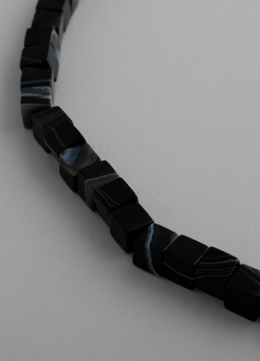 キューブストーンネックレス Toii