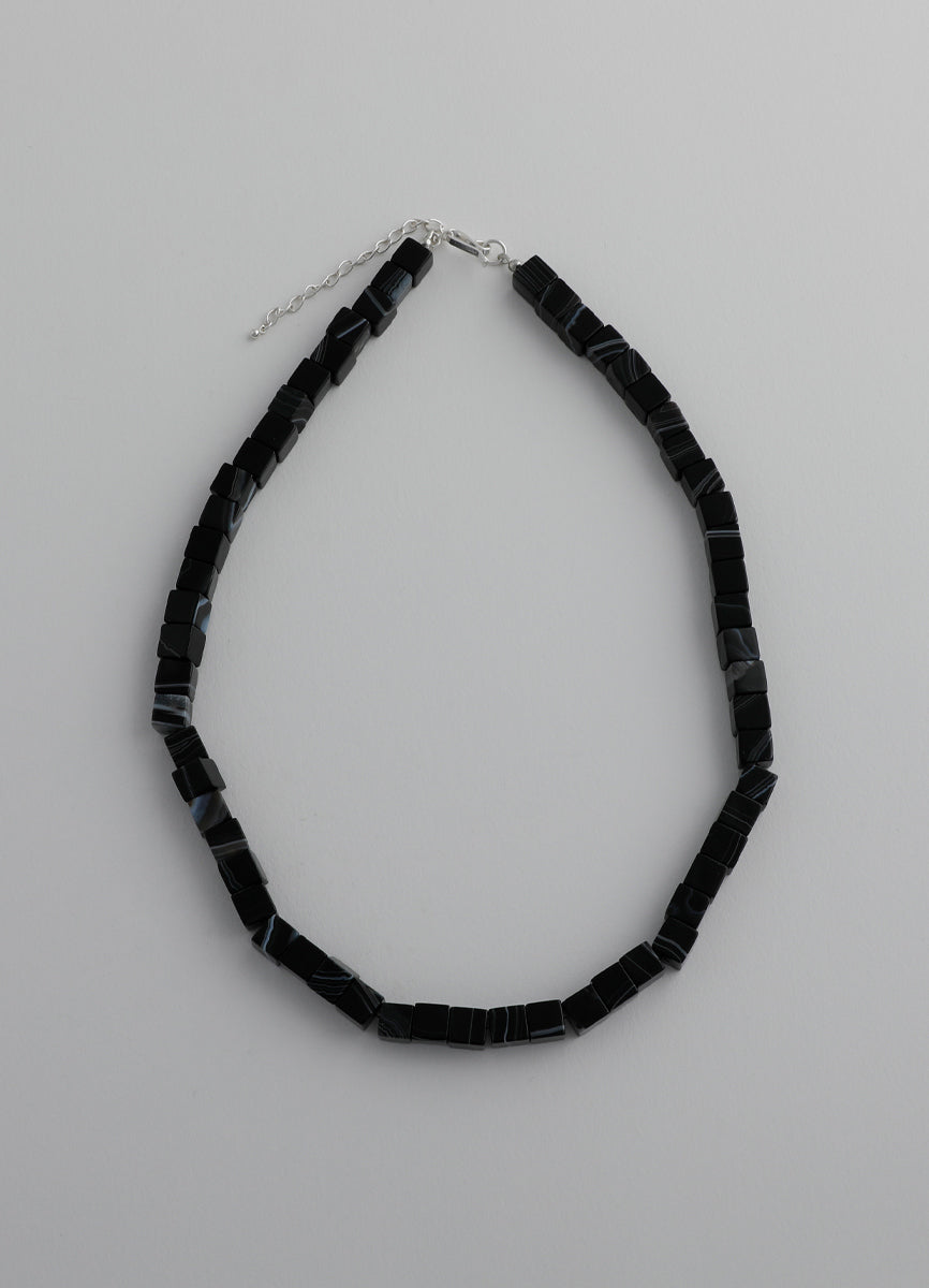 キューブストーンネックレス Toii