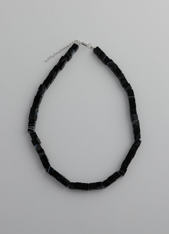 キューブストーンネックレス Toii