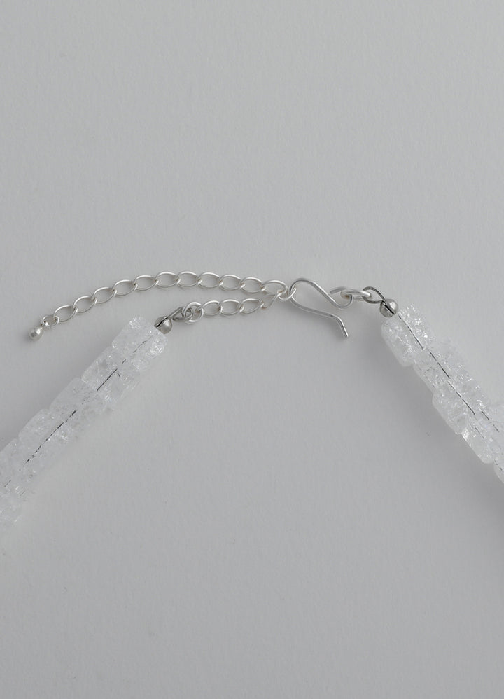 キューブストーンネックレス Toii