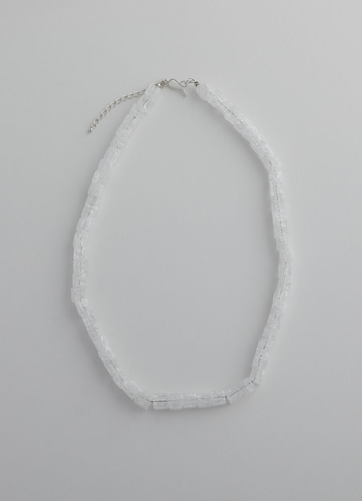 キューブストーンネックレス Toii