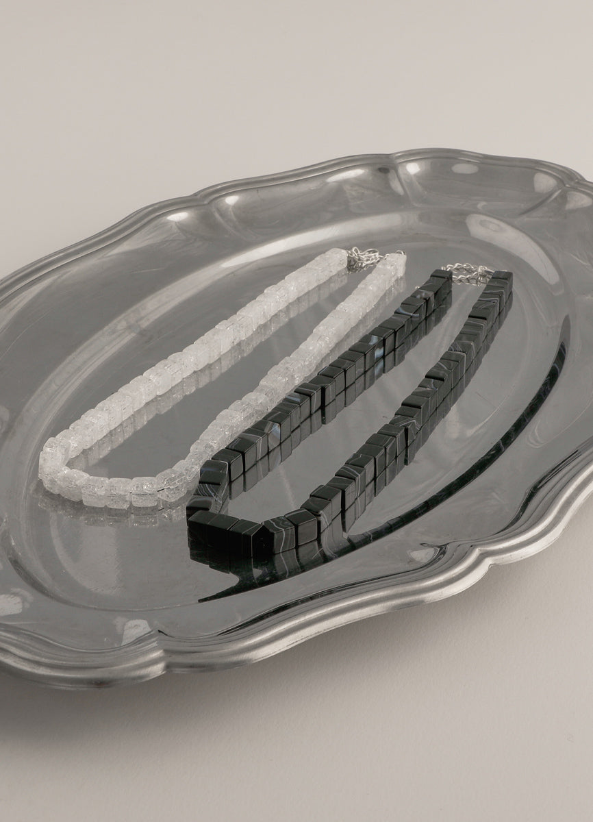 キューブストーンネックレス Toii