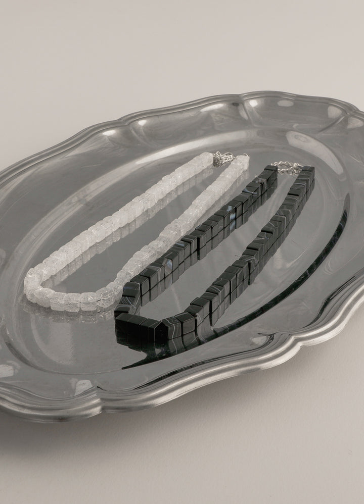 キューブストーンネックレス Toii