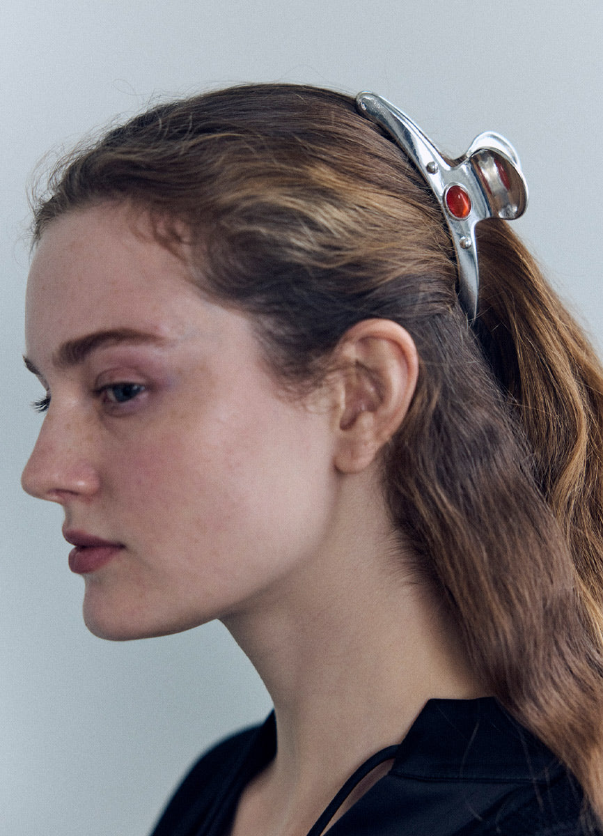 ストーンヘアバンスクリップ