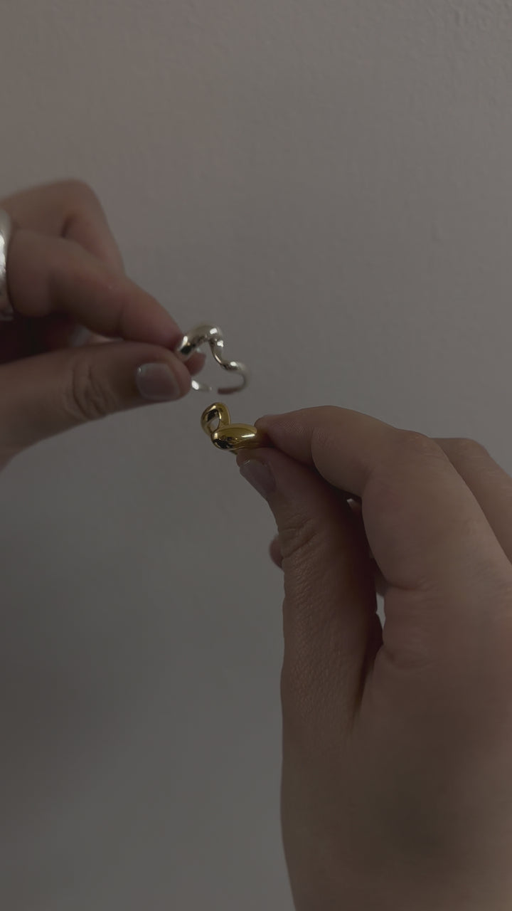 ウェーブリング (18KGP) Teilen