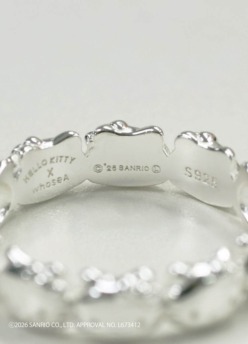 whoseA x HELLO KITTY RING (シルバー925)